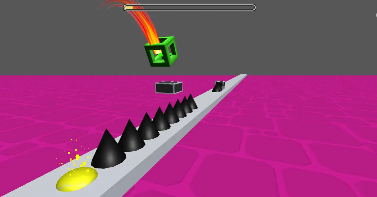 Geometry Dash 3D Gameplay