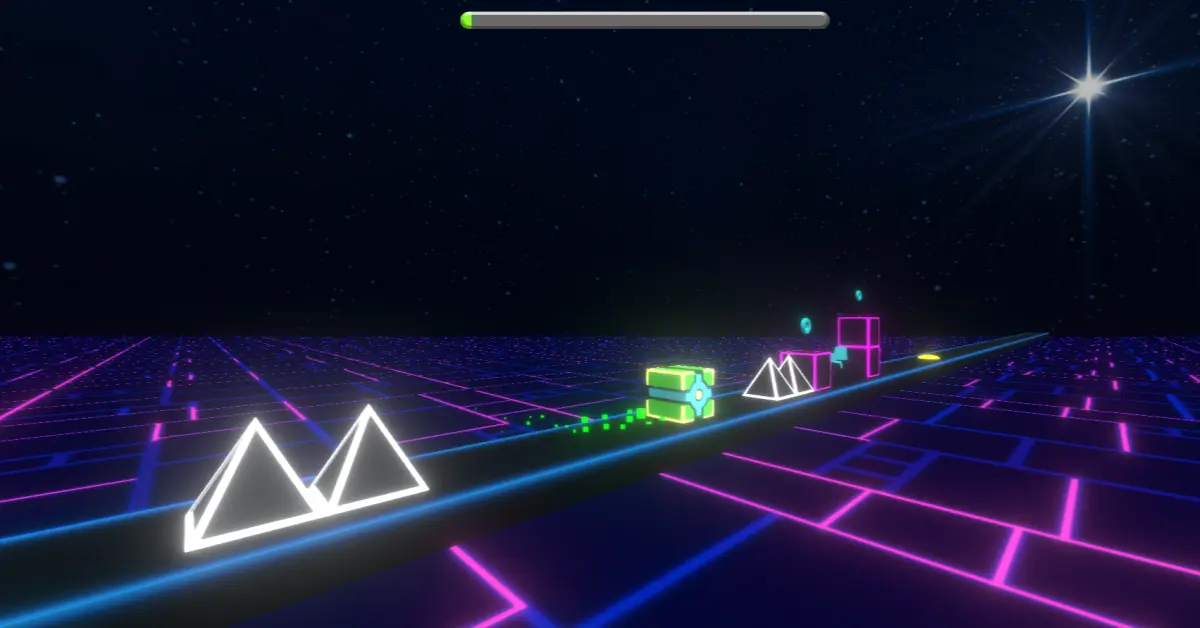 Geometry Dash Lite 3D Gameplay