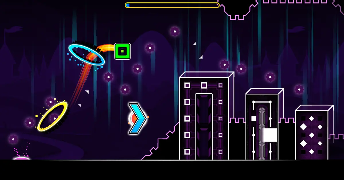 Geometry Dash Gaminia Gameplay