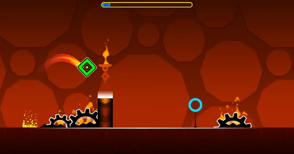 Geometry Dash Meltdown Gameplay