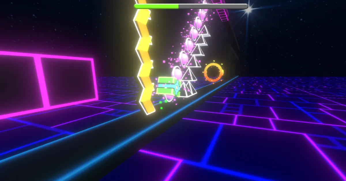 Geometry Dash Spam 3D Gameplay