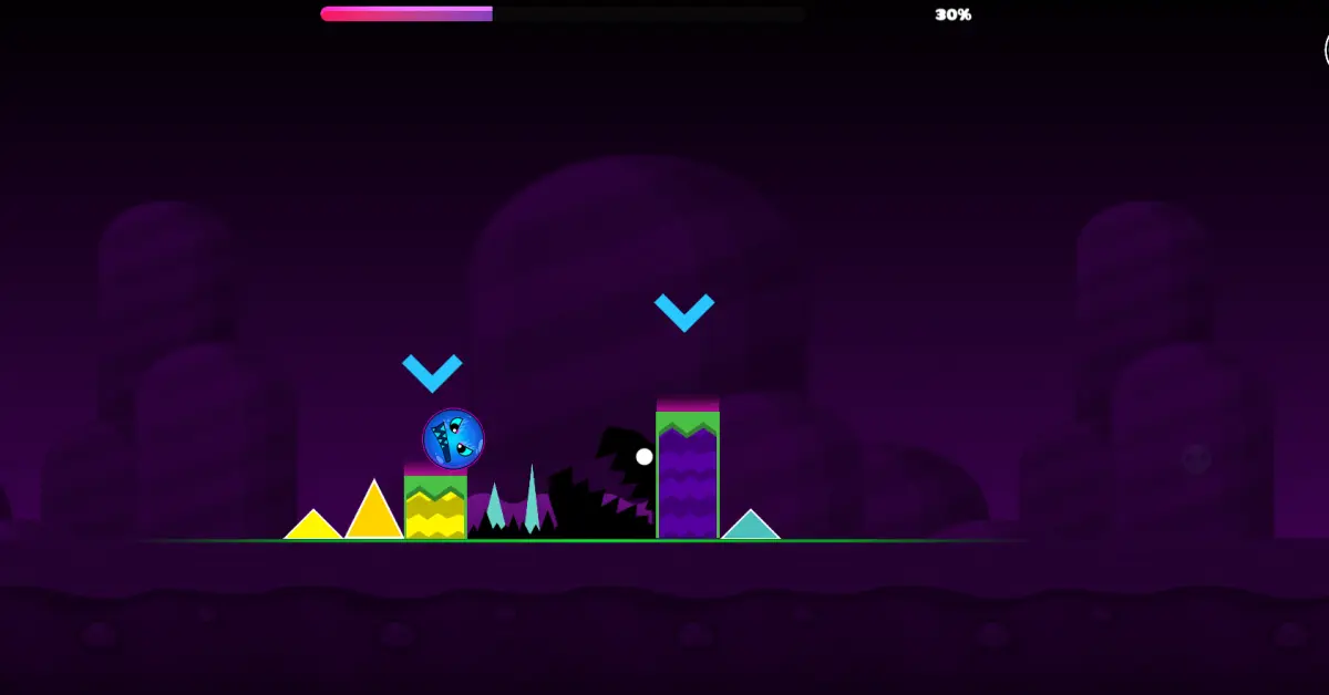 Geometry Dash World Gameplay