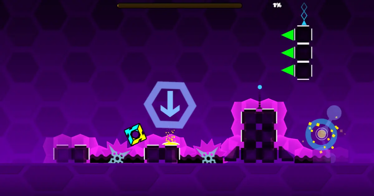 Geometry Jump 2 Gameplay