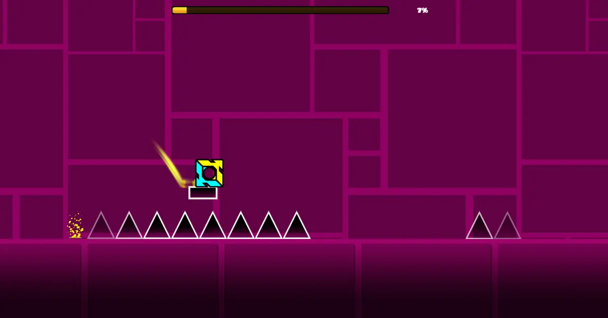 Geometry Jump Gameplay