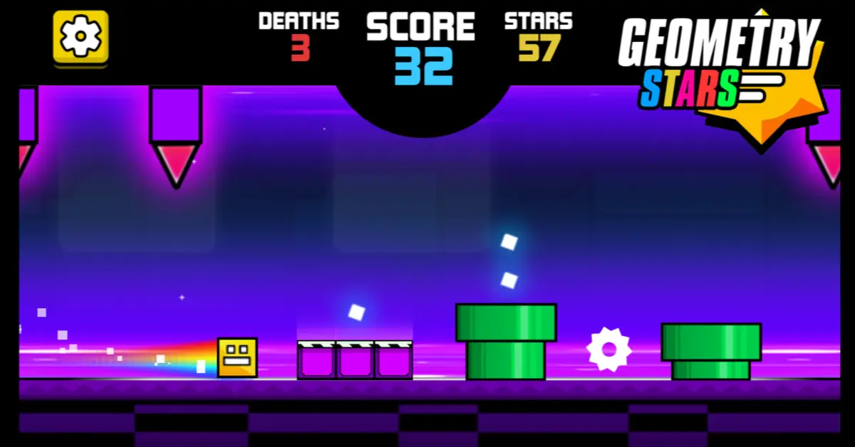 Geometry Stars Gameplay