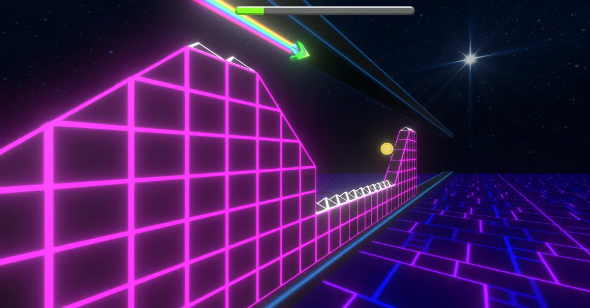 Geometry Vibes 3D Gameplay