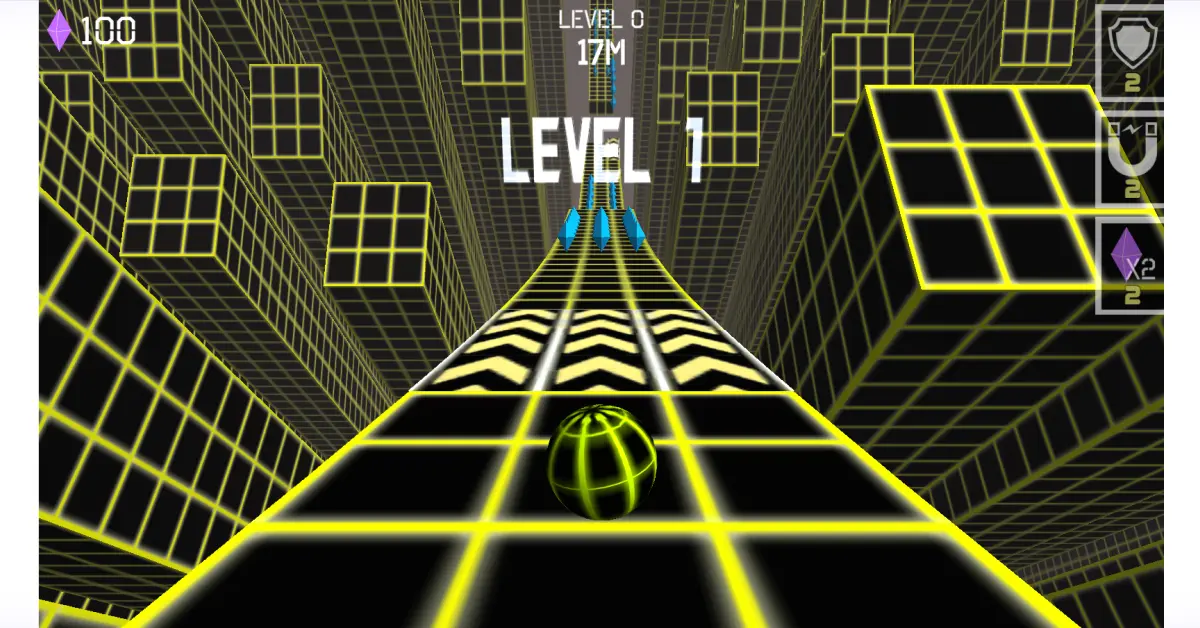 Slope 2 Gameplay