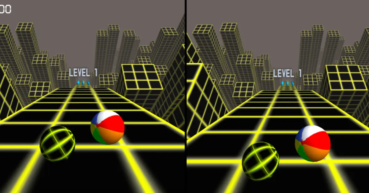 Slope 2 Player Gameplay